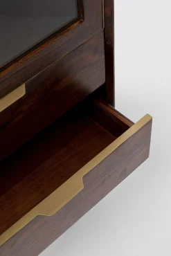 Online KARE Design Witryna Ravello 55x170 cm mango brązowa - KARE