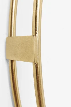 Clearance KARE Design Zegar ścienny Clip ∅107 cm złoty - KARE