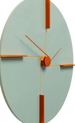 New KARE Design Zegar ścienny nowoczesny okrągły zielony Ø30 cm - KARE