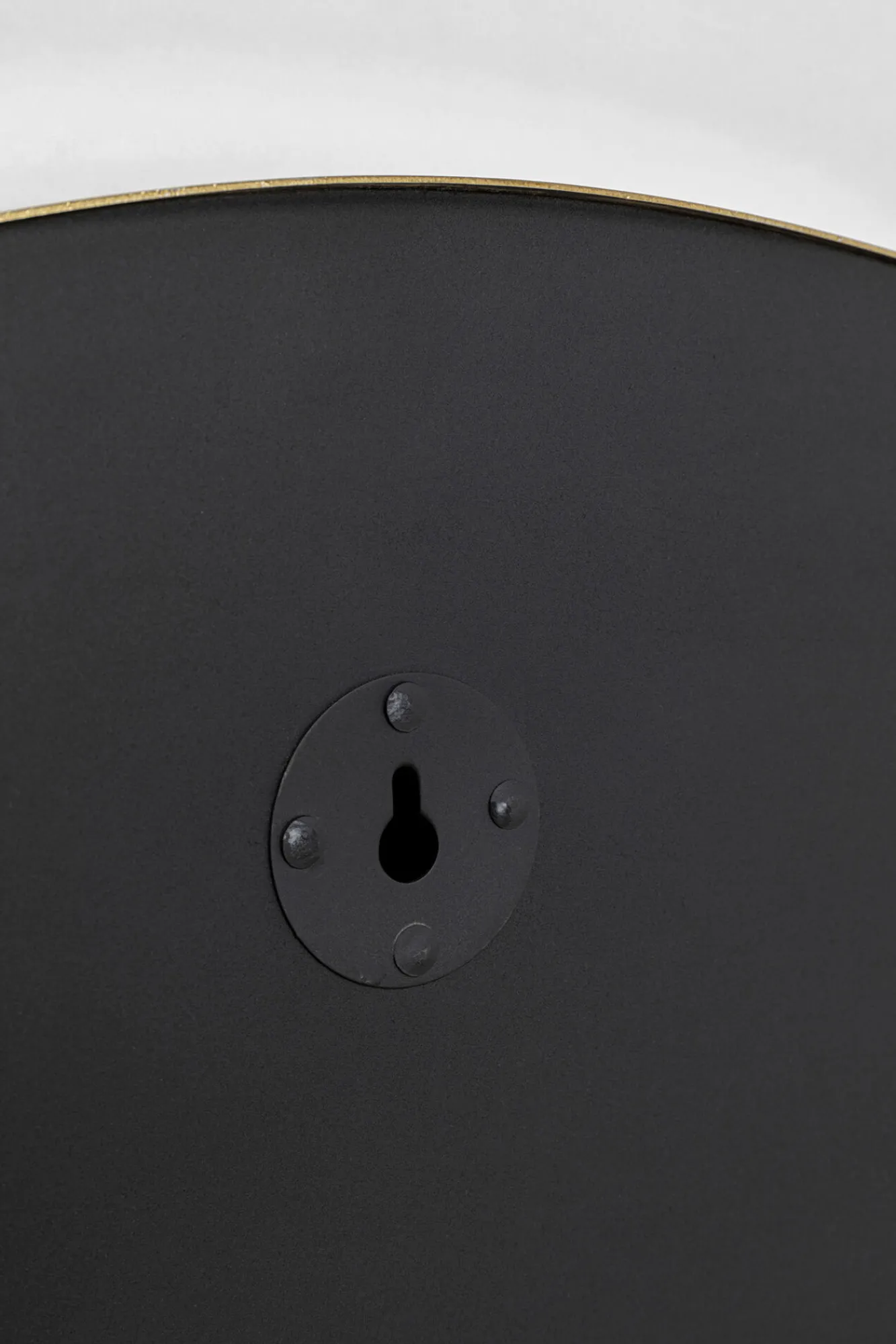 Outlet KARE Design Zegar ścienny nowoczesny złoty tarcza lustrzana Ø76 cm - KARE