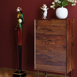 Discount KARE Design Zegar stojący Gentleman Dog 21x138 cm kolorowy - KARE