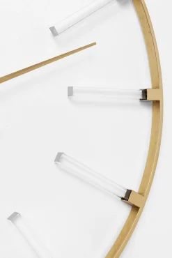 Online KARE Design Zegar Visible Sticks 92x5 cm złoty - KARE