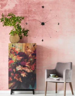 Clearance KARE Design Zegar wiszący Like Umbrella Ø100 cm czarny - KARE