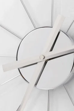 Online KARE Design Zegar wiszący Like Umbrella Balls Ø60 cm srebrny - KARE