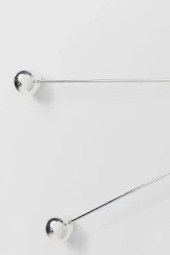 Online KARE Design Zegar wiszący Like Umbrella Balls Ø60 cm srebrny - KARE