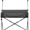 Hot KARE Design Zestaw 2 krzeseł ogrodowych składanych w kolorze czarnym 48x80 cm - KARE