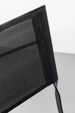 Hot KARE Design Zestaw 2 krzeseł ogrodowych składanych w kolorze czarnym 48x80 cm - KARE