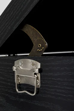 Hot KARE Design Zestaw 3 pudełek - kuferków w kolorze czarnym - KARE