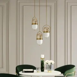 Sale KARE Design Zestaw dwóch krzeseł z podłokietnikami Belle 61x80 cm zielone - KARE