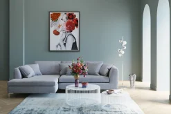 New KARE Design Zestaw dwóch stolików kawowych Wire białe - KARE