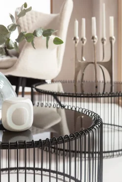 Sale KARE Design Zestaw dwóch stolików kawowych Wire czarne - KARE