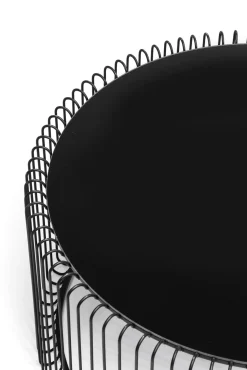 Sale KARE Design Zestaw dwóch stolików kawowych Wire czarne - KARE