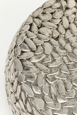 Outlet KARE Design Zestaw dwóch stolików kawowych Pebbles Deluxe srebrne - KARE