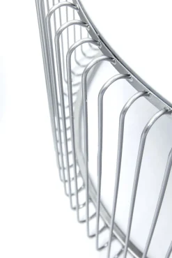 Hot KARE Design Zestaw dwóch stolików kawowych Wire srebrne - KARE