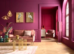 Best KARE Design Zestaw dwóch stolików kawowych Wire okrągły blat mosiężne #2 - KARE