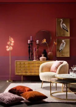 Sale KARE Design Zestaw dwóch stolików kawowych Mystic Round kolorowe Ø90 - KARE