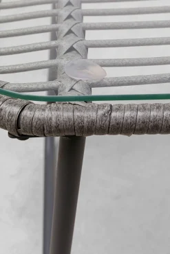 Clearance KARE Design Zestaw ogrodowy 4-elementowy sofa, 2 fotele i stolik kawowy - KARE