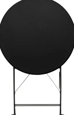 Discount KARE Design Zestaw ogrodowy składany 2 krzesła i stół kolor czarny - KARE