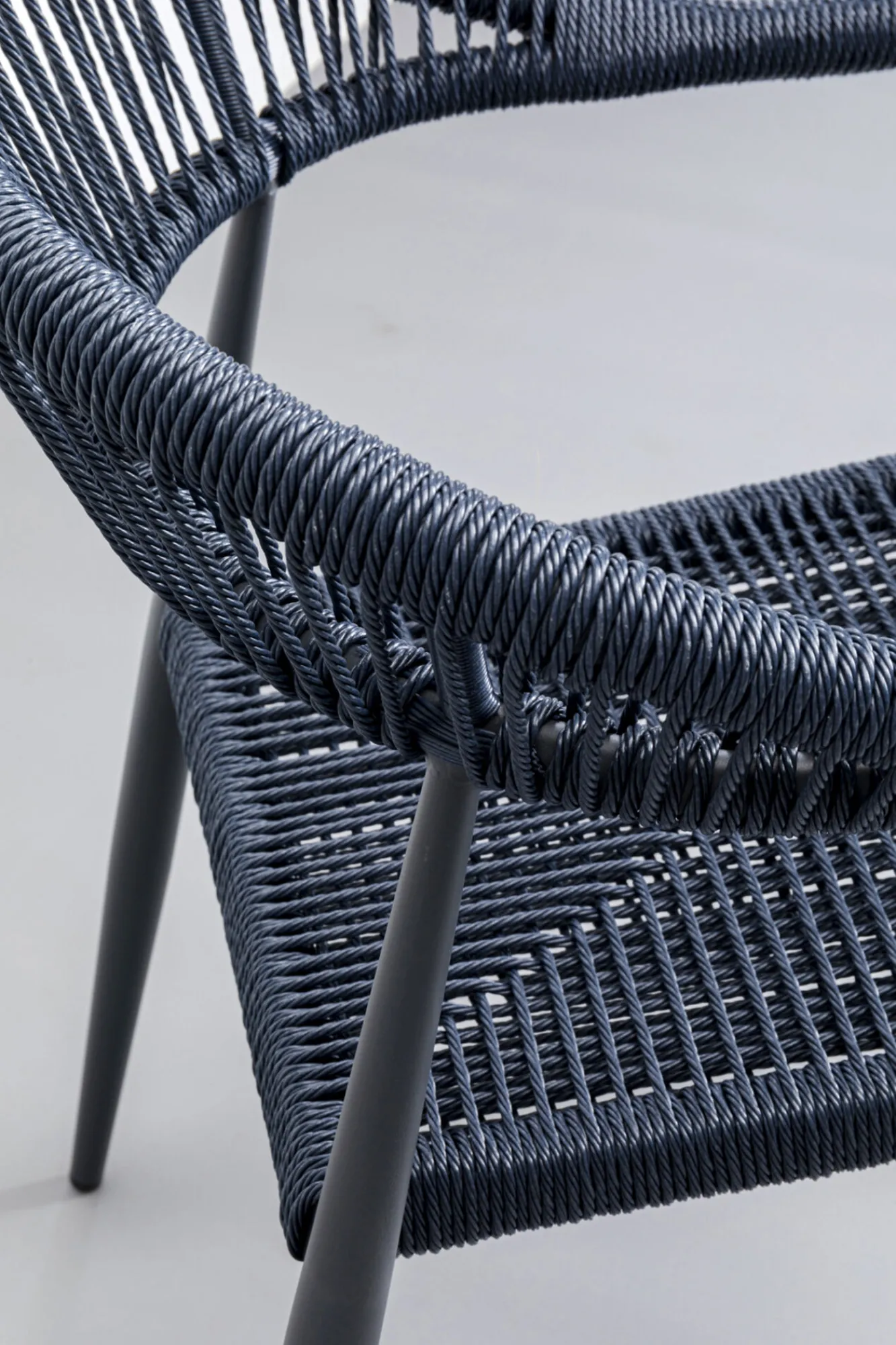 Outlet KARE Design Zestaw ogrodowy Sorento niebieski (5-szt) - KARE