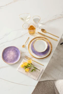 Hot KARE Design Zestaw sztućców Gloria (16 sztuk) złoty mat - KARE