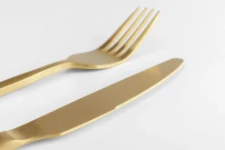 Hot KARE Design Zestaw sztućców Gloria (16 sztuk) złoty mat - KARE